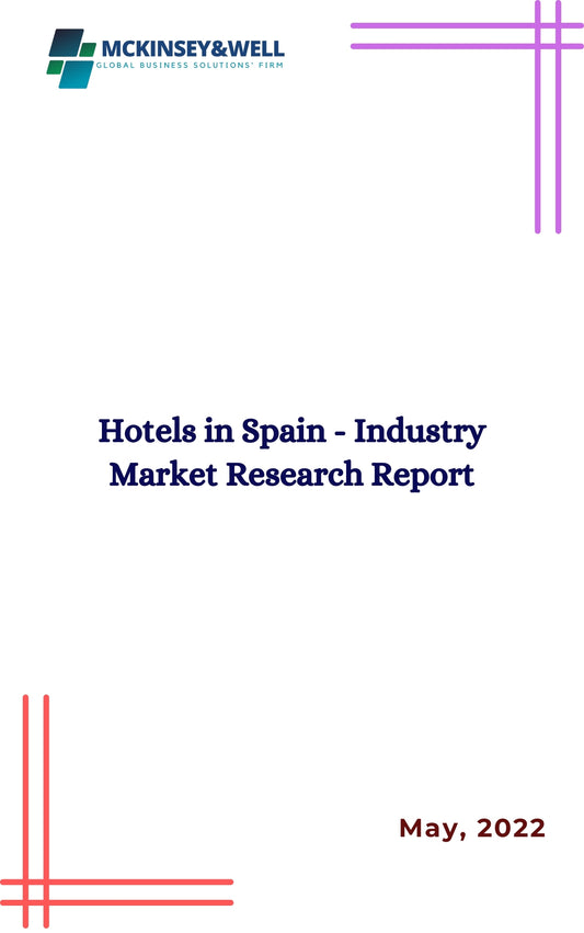 Hotels in Spain - Industry Market Research Report