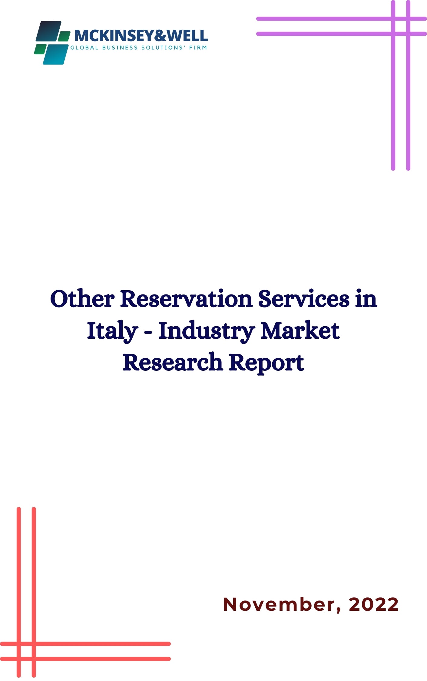 Other Reservation Services in Italy - Industry Market Research Report