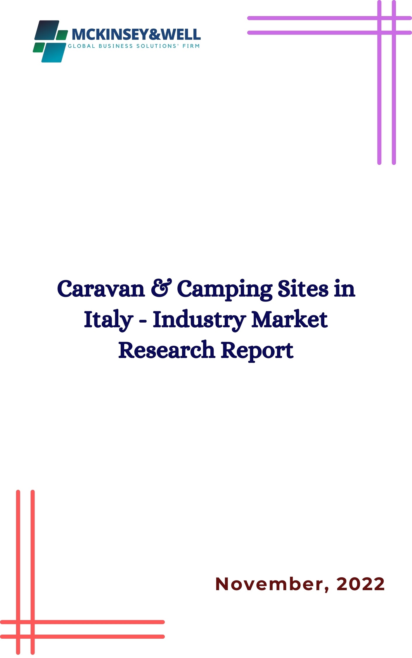 Caravan & Camping Sites in Italy - Industry Market Research Report