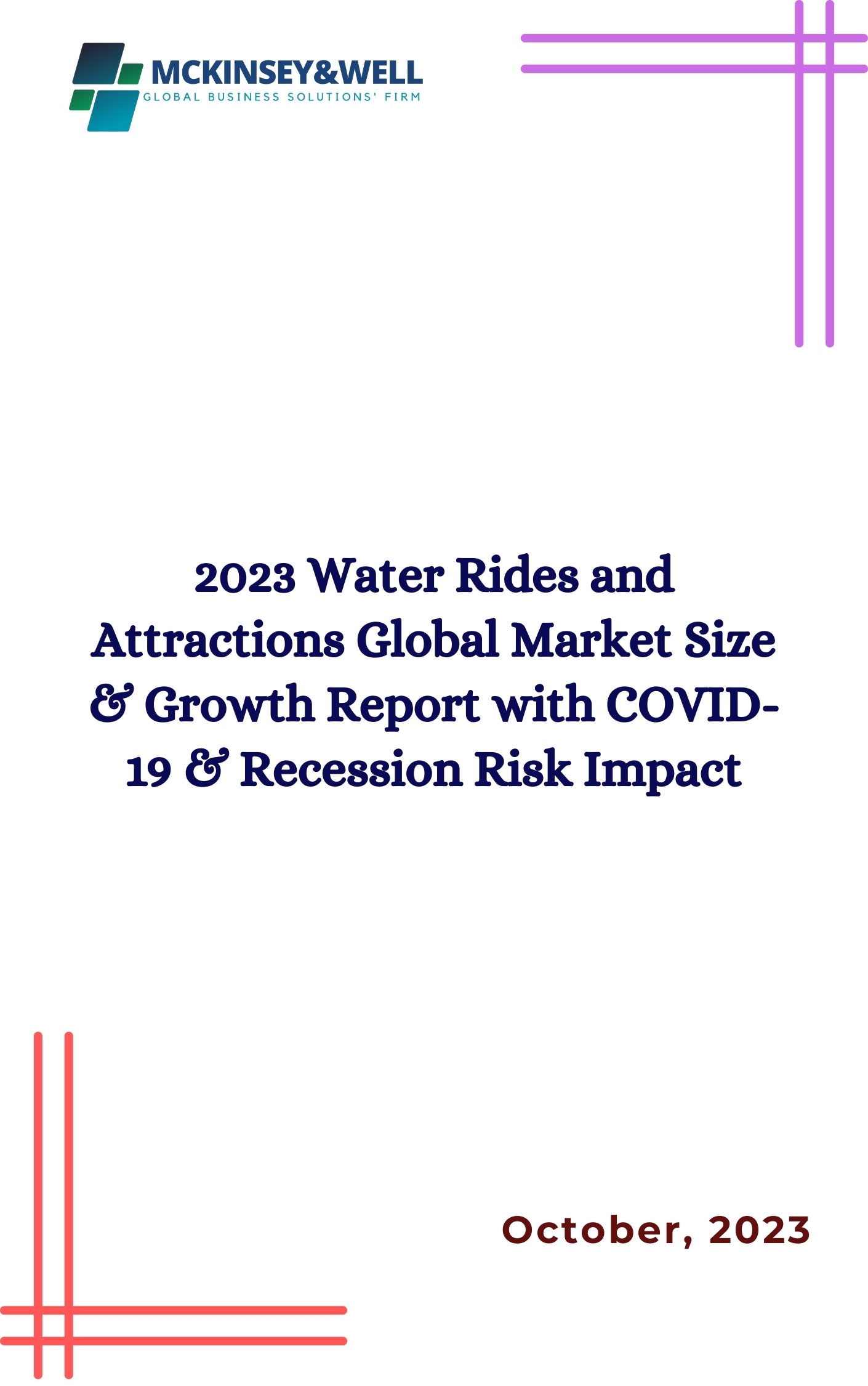 2023 Water Rides and Attractions Global Market Size & Growth Report with COVID-19 & Recession Risk Impact