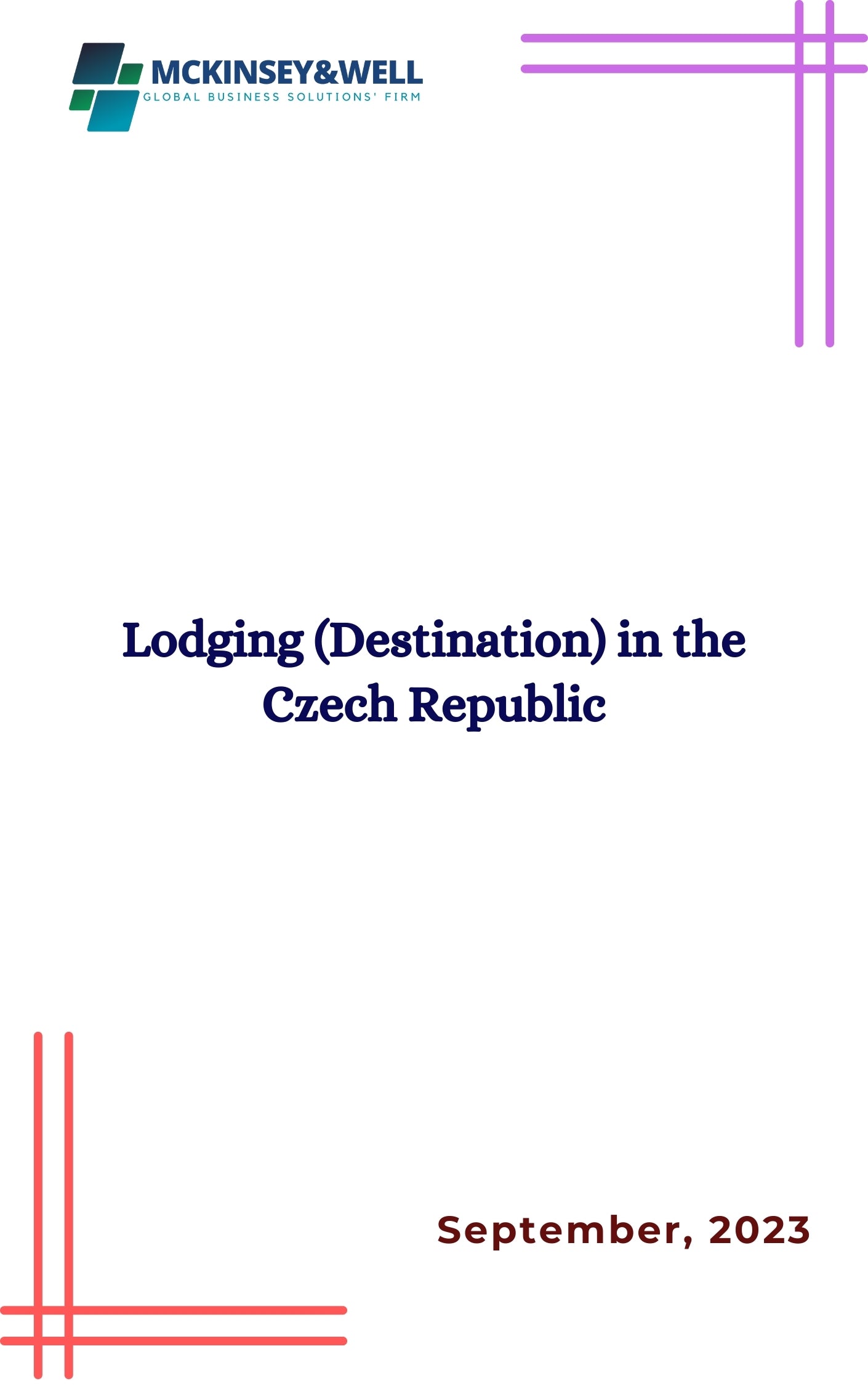 Lodging (Destination) in the Czech Republic