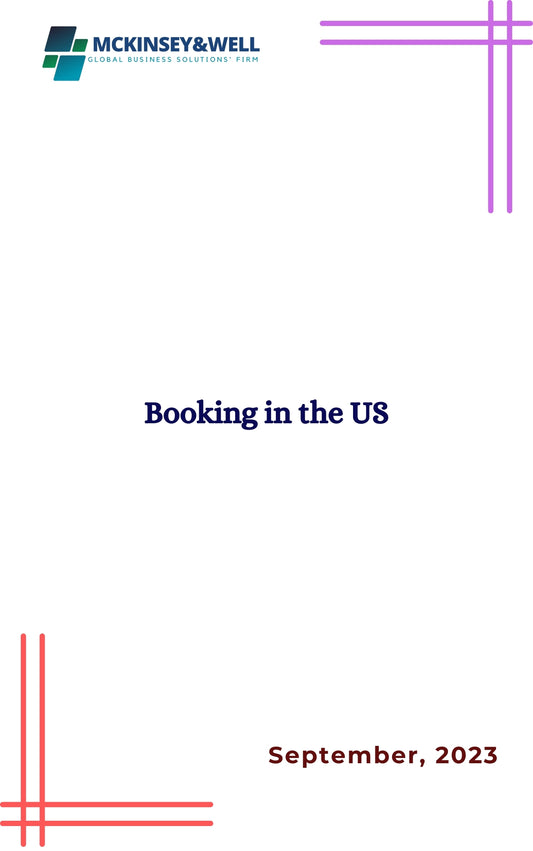 Booking in the US