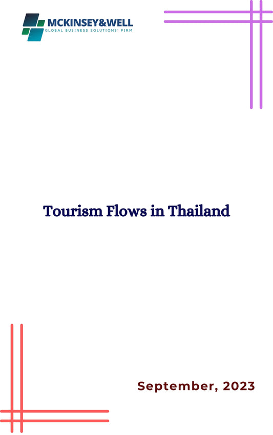 Tourism Flows in Thailand