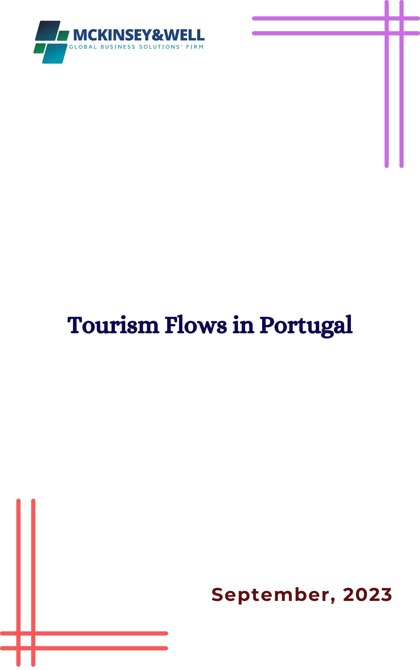 Tourism Flows in Portugal