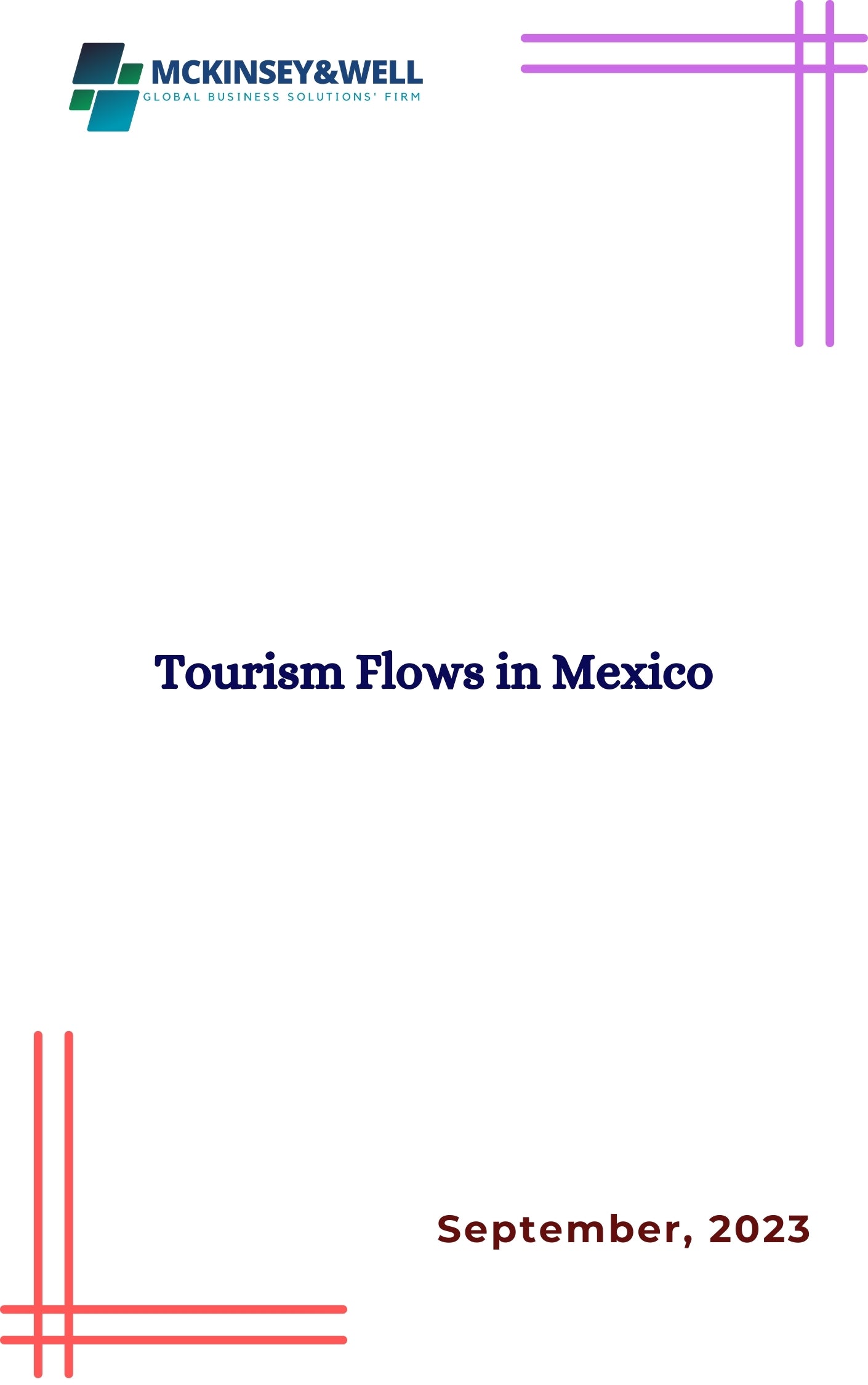 Tourism Flows in Mexico