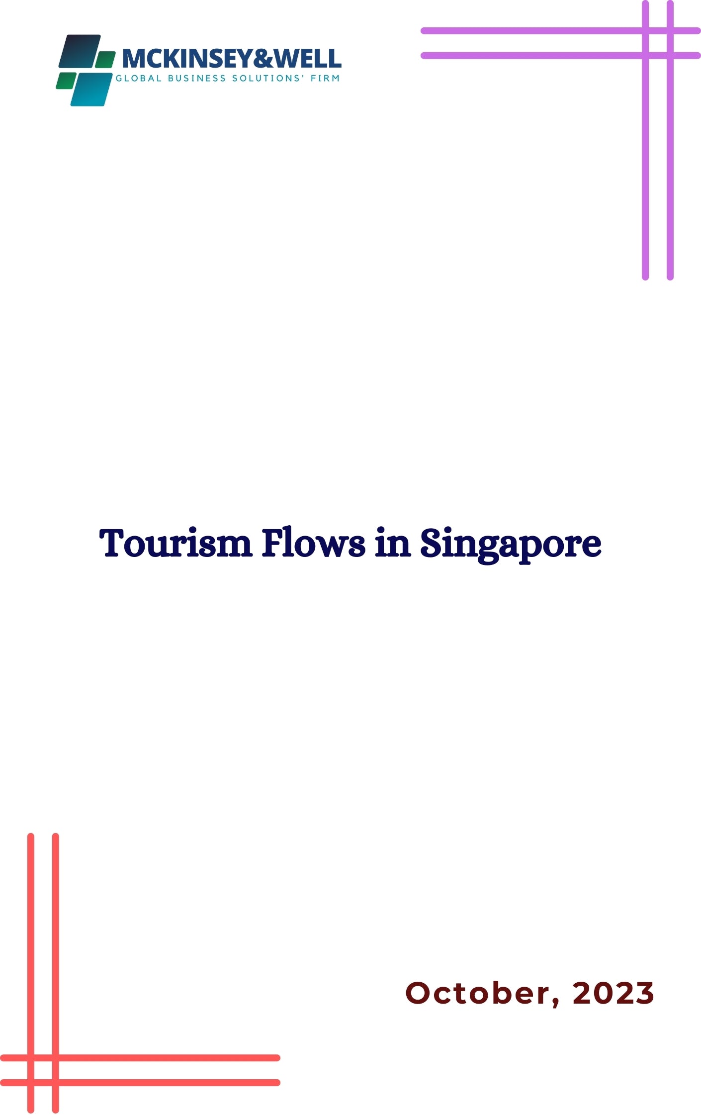 Tourism Flows in Singapore