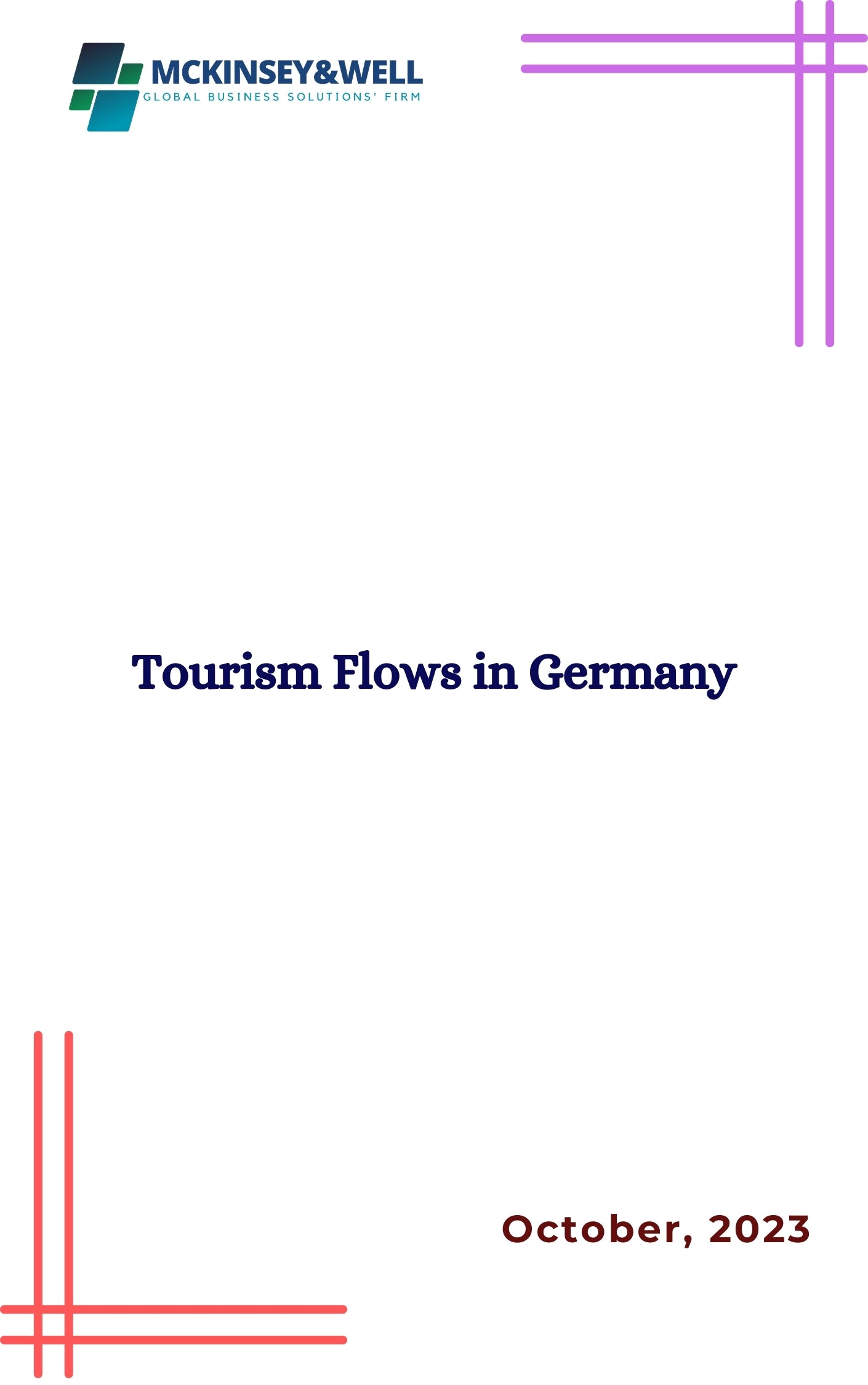 Tourism Flows in Germany