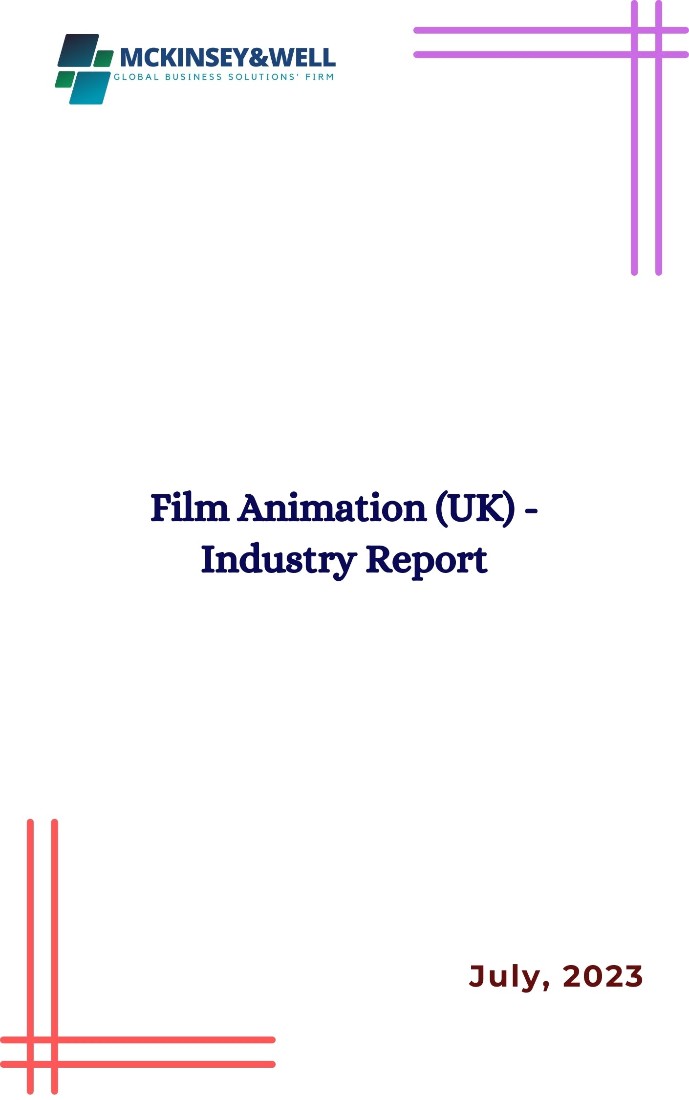 Film Animation (UK) - Industry Report