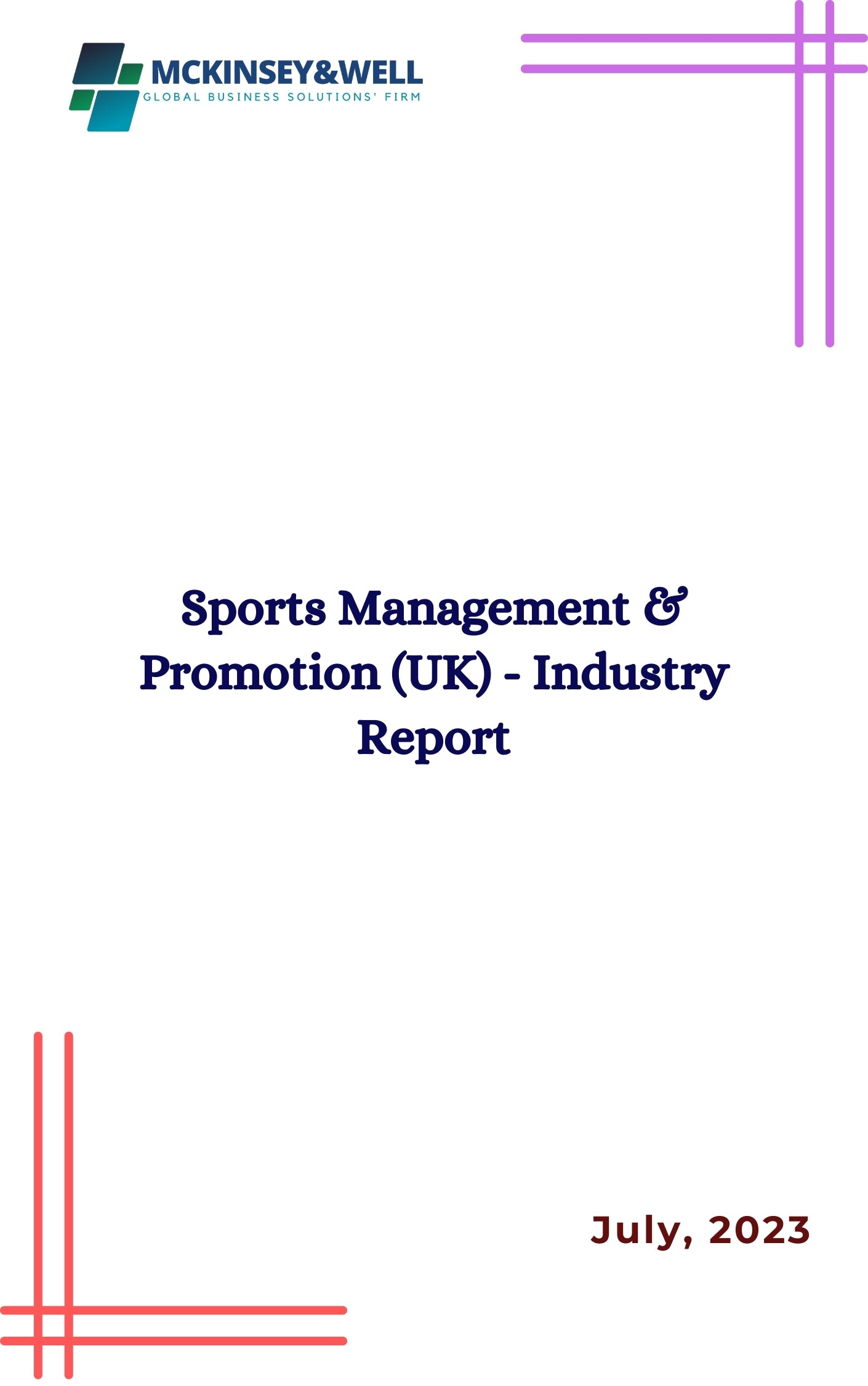 Sports Management & Promotion (UK) - Industry Report