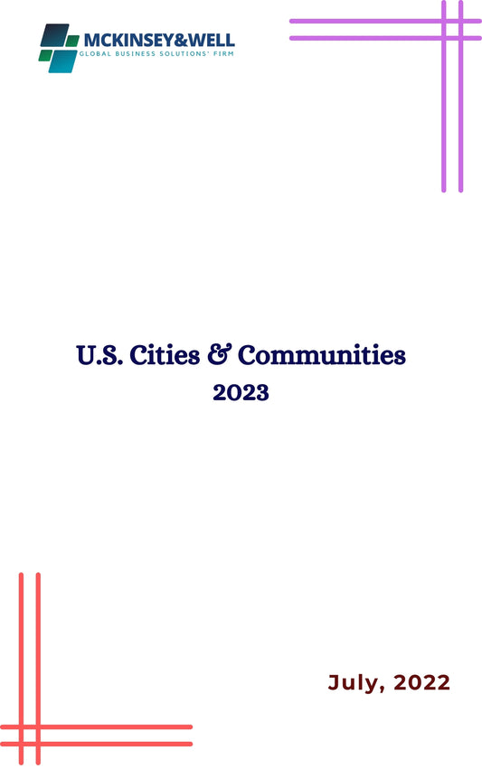 U.S. Cities & Communities 2023