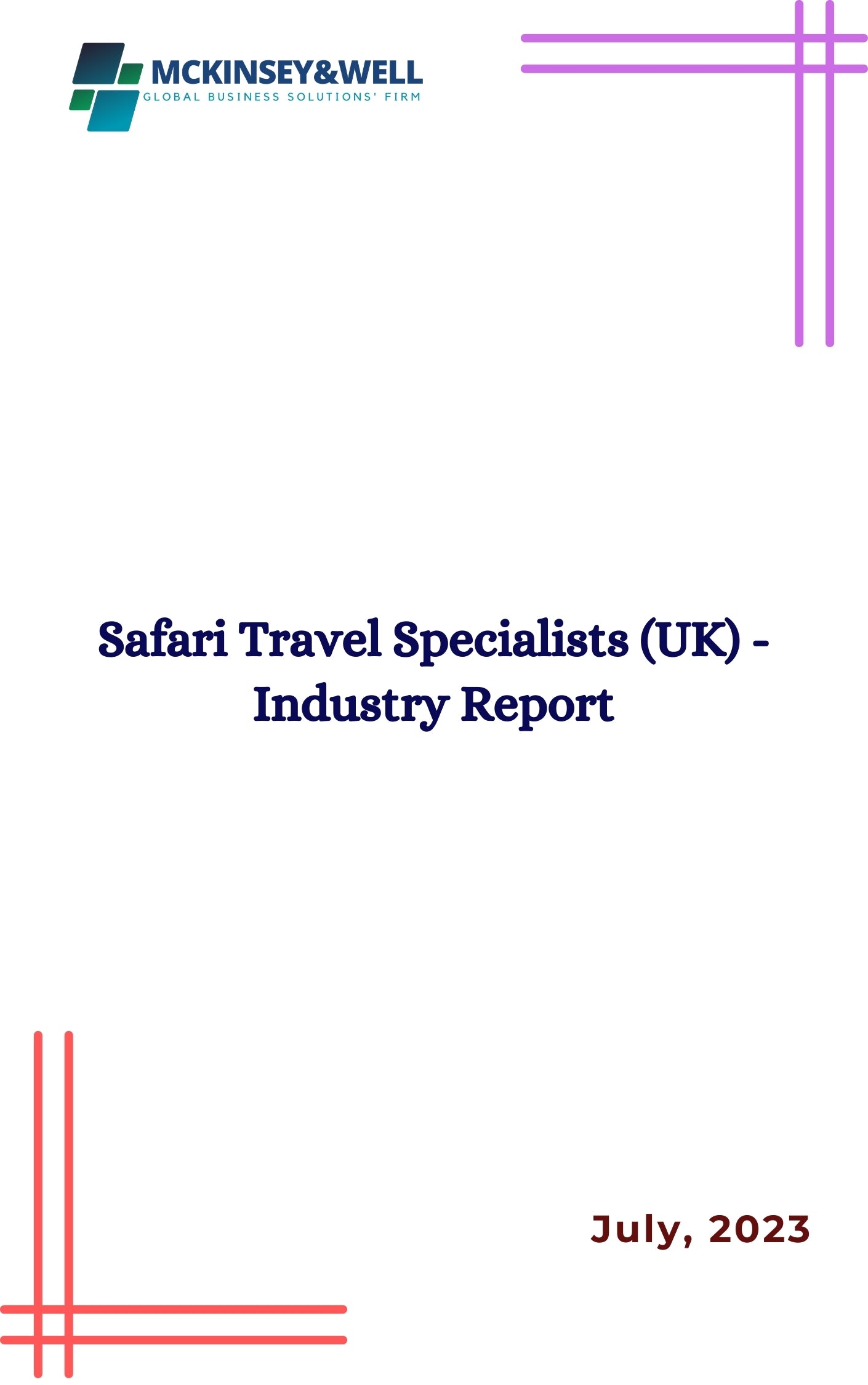 Safari Travel Specialists (UK) - Industry Report