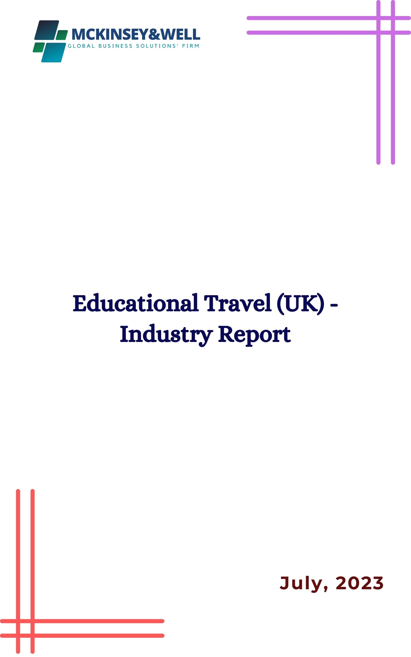 Educational Travel (UK) - Industry Report