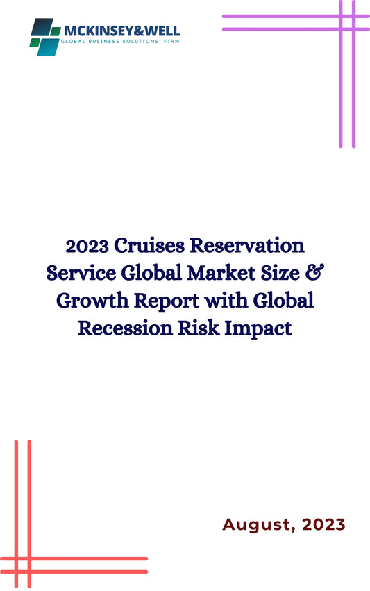 2023 Cruises Reservation Service Global Market Size & Growth Report with Global Recession Risk Impact