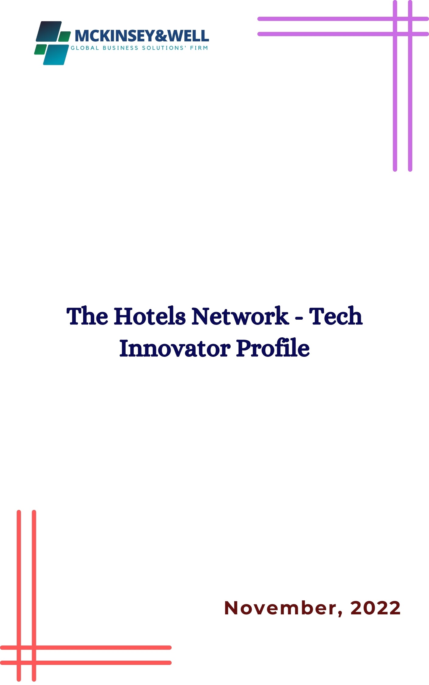 The Hotels Network - Tech Innovator Profile