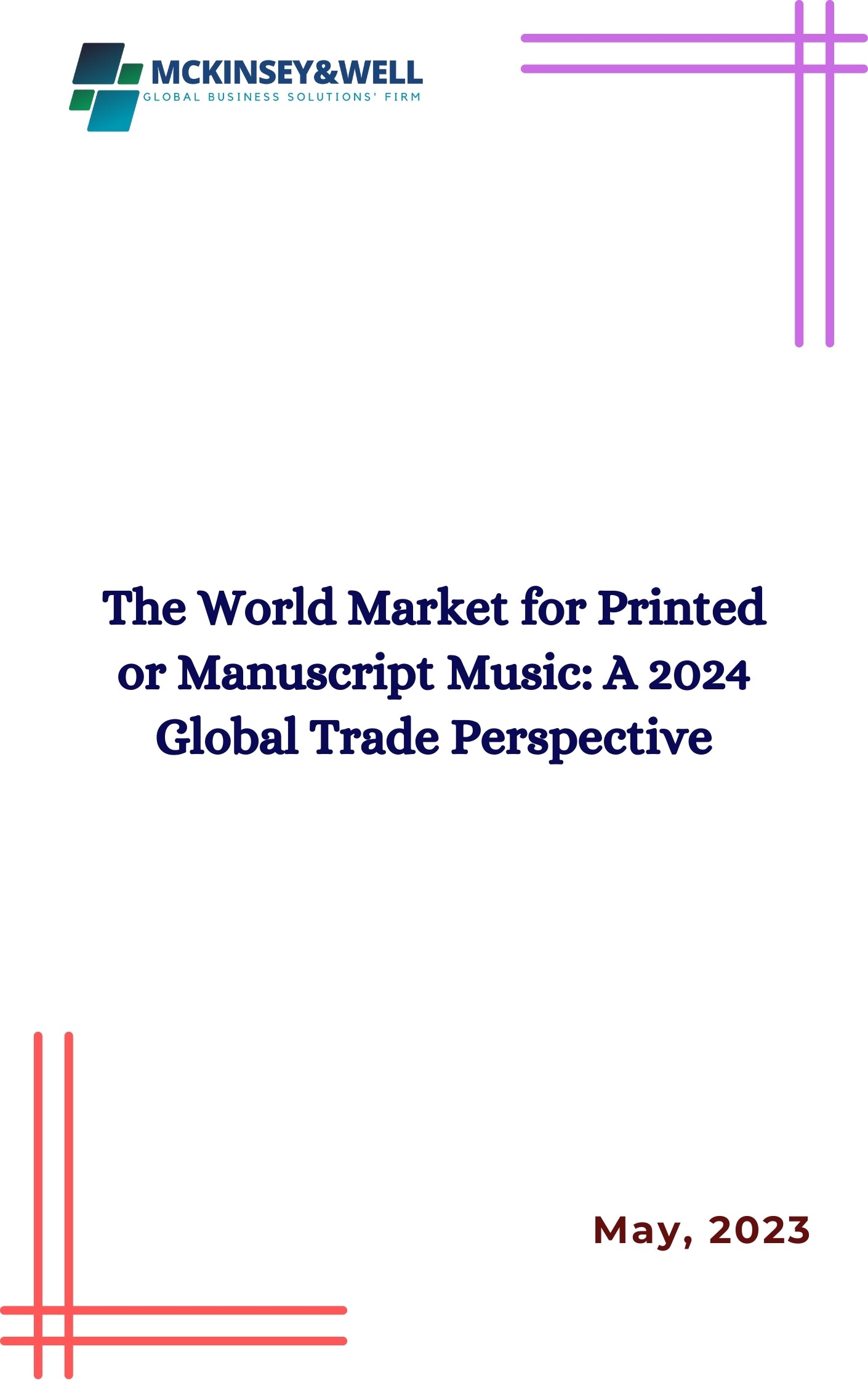 The World Market for Printed or Manuscript Music: A 2024 Global Trade Perspective