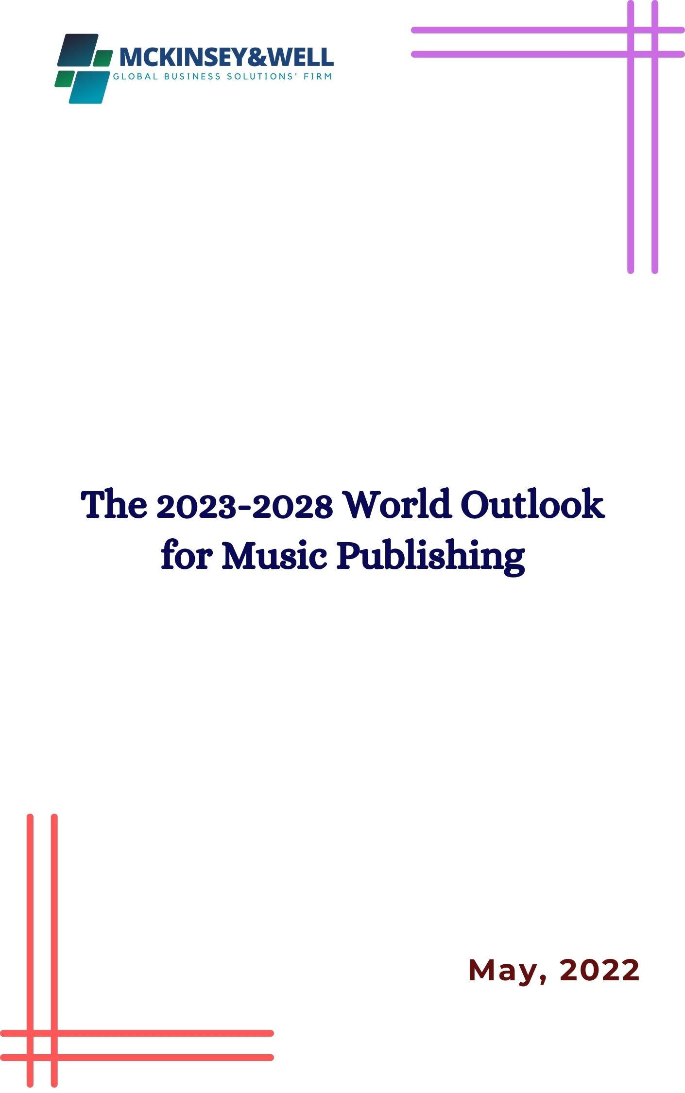 The 2023-2028 World Outlook for Music Publishing