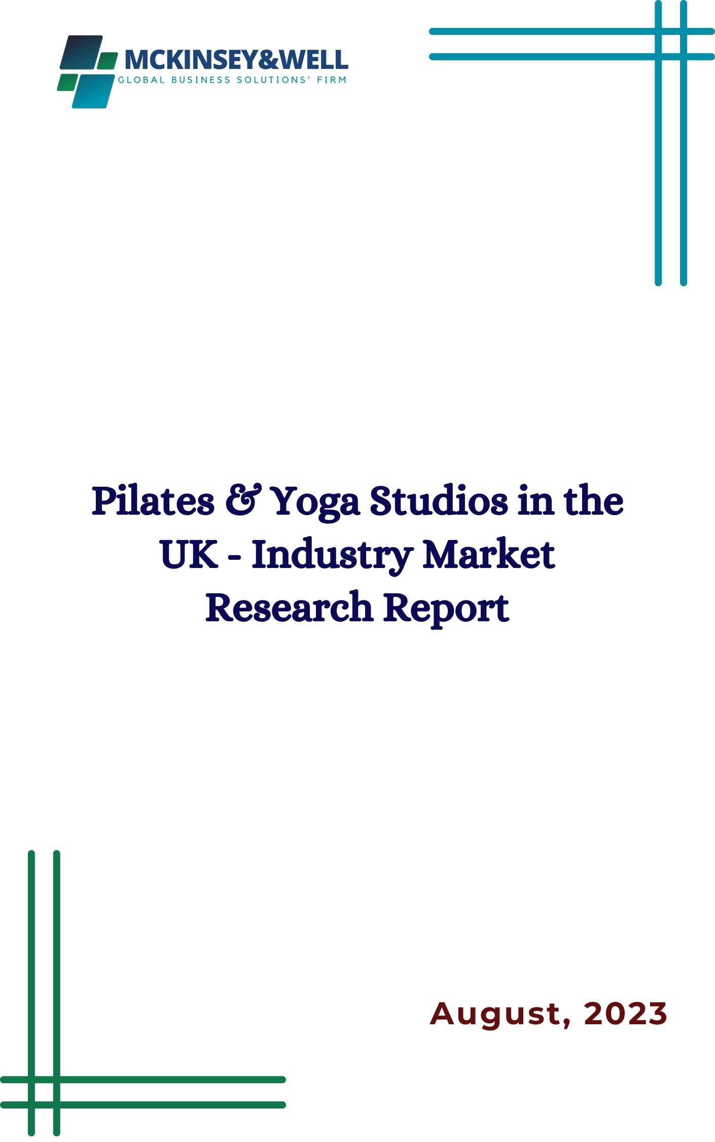 Pilates & Yoga Studios in the UK - Industry Market Research Report