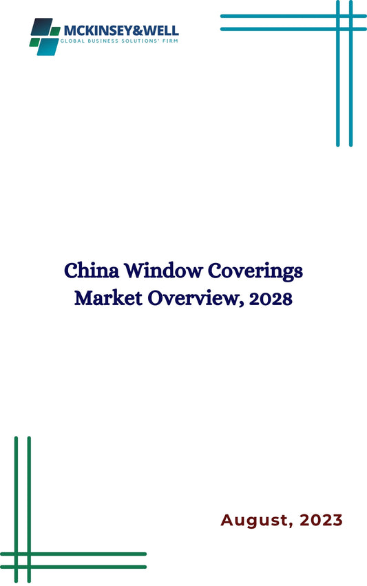 China Window Coverings Market Overview, 2028