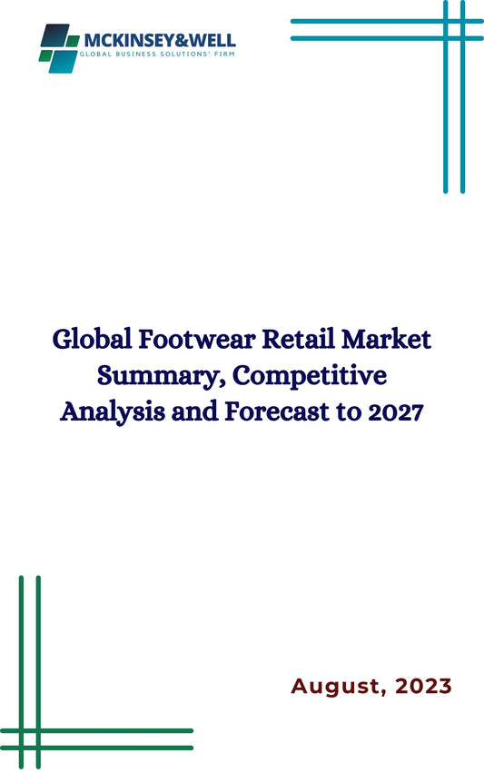 Global Footwear Retail Market Summary, Competitive Analysis and Forecast to 2027