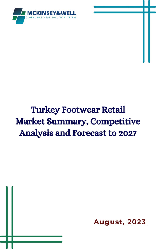 Turkey Footwear Retail Market Summary, Competitive Analysis and Forecast to 2027