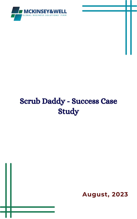 Scrub Daddy - Success Case Study