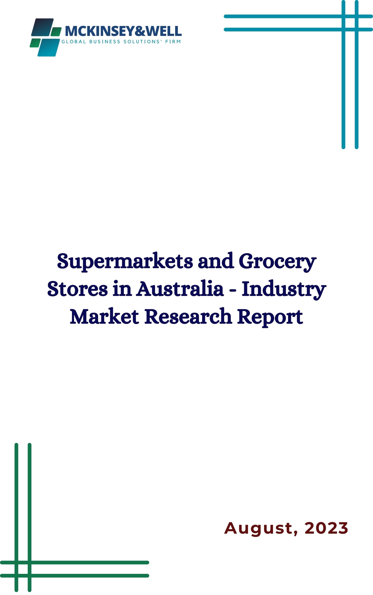 Supermarkets and Grocery Stores in Australia - Industry Market Research Report