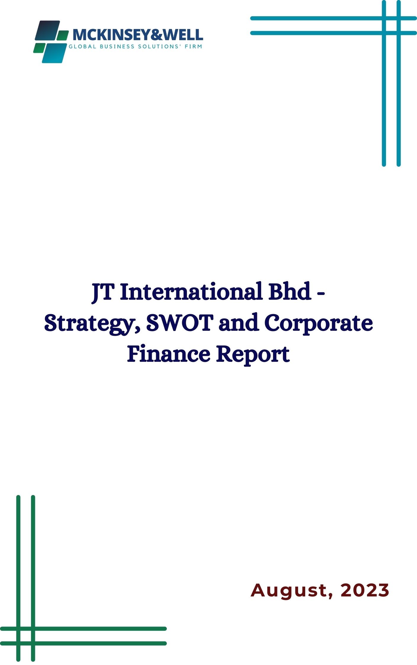 JT International Bhd - Strategy, SWOT and Corporate Finance Report