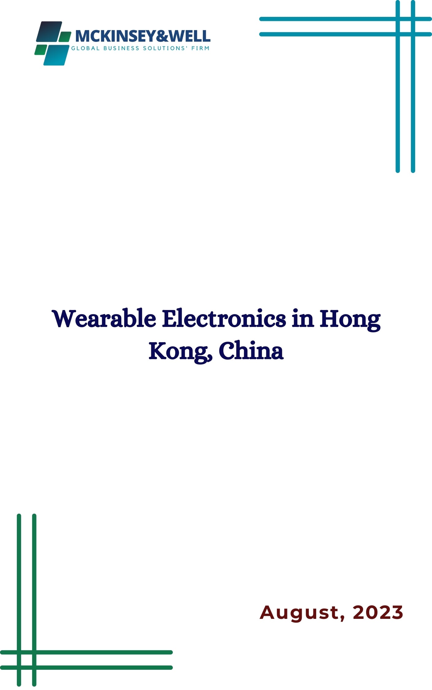 Wearable Electronics in Hong Kong, China