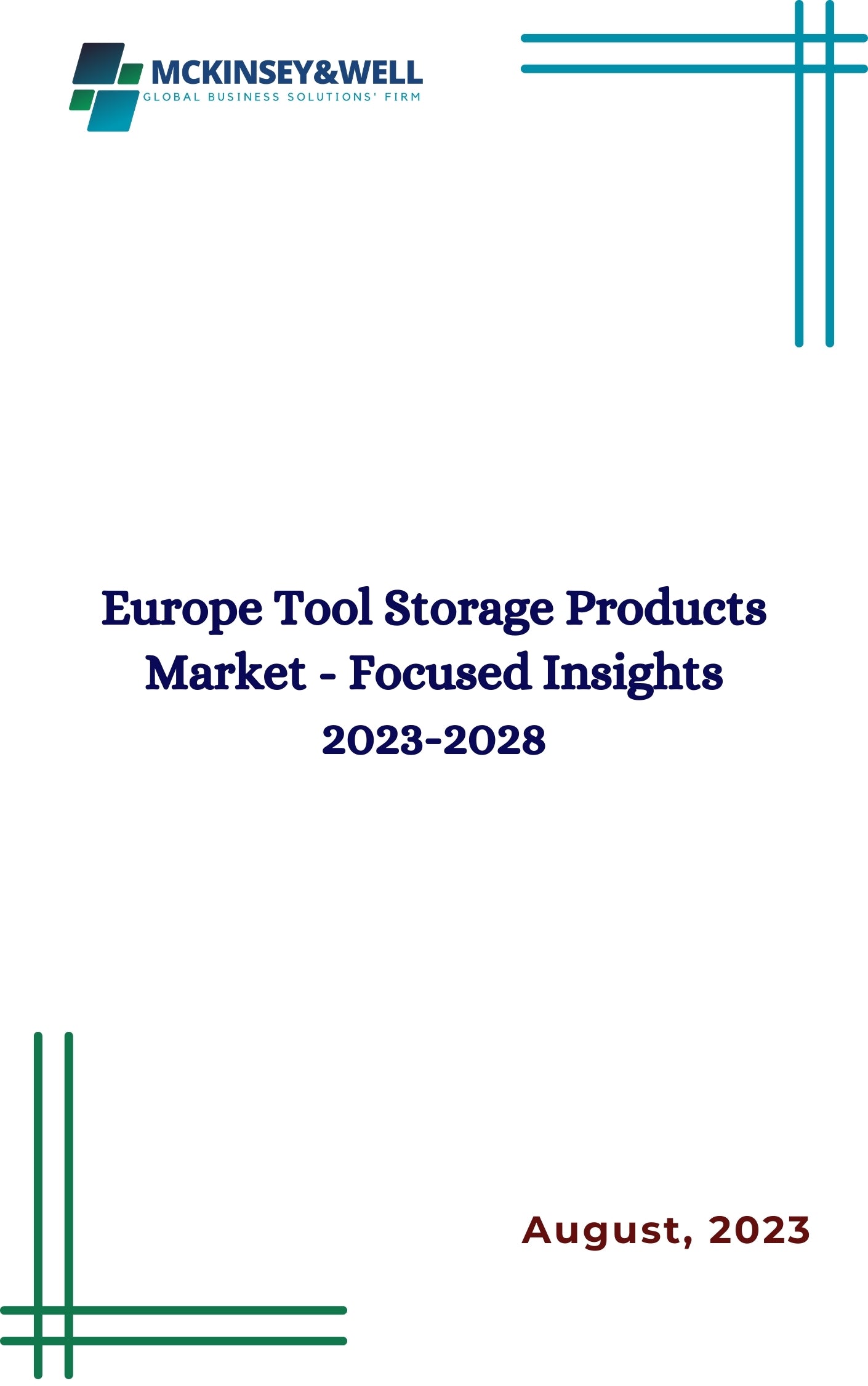 Europe Tool Storage Products Market - Focused Insights 2023-2028