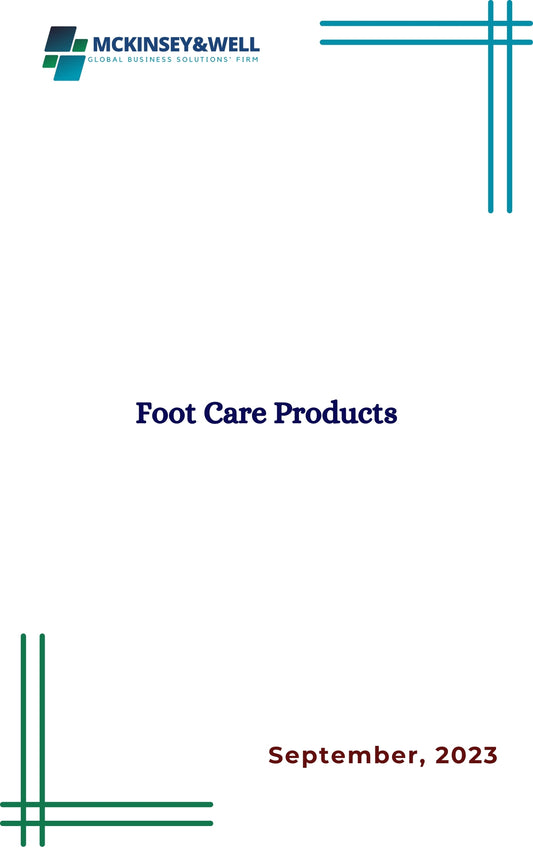 Foot Care Products