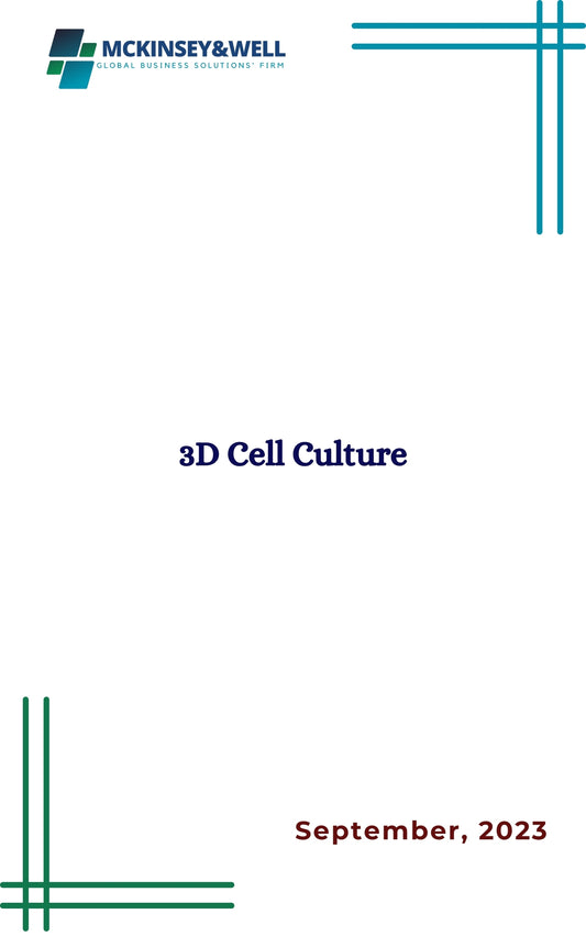 3D Cell Culture