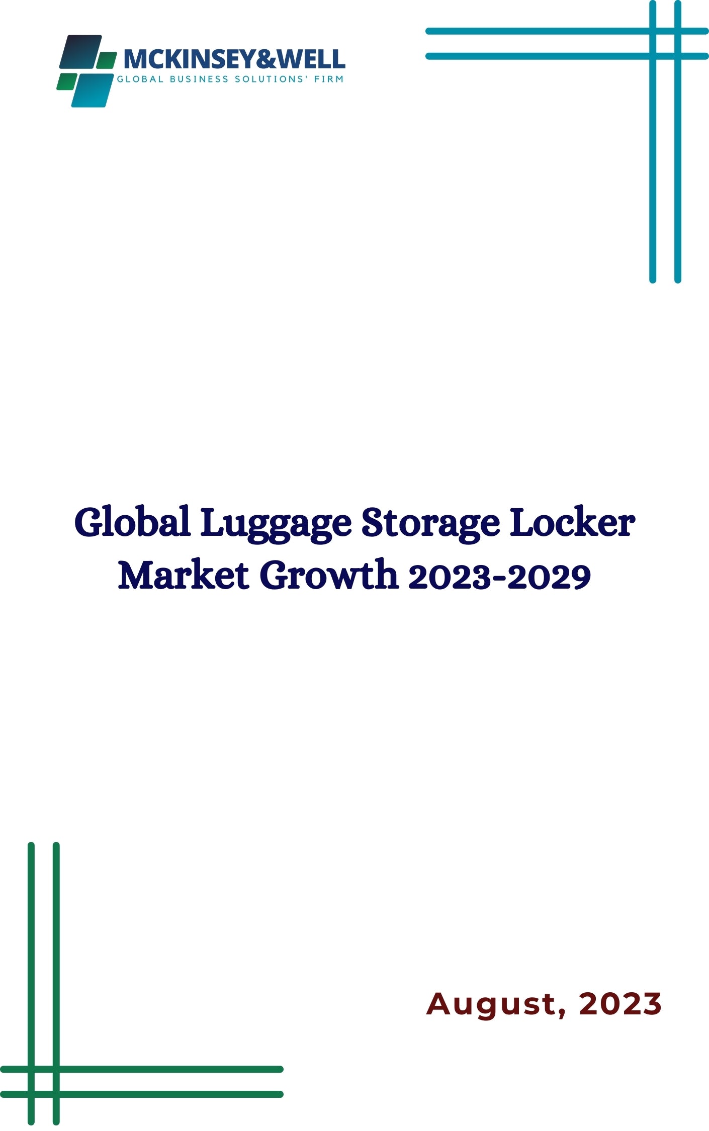 Global Luggage Storage Locker Market Growth 2023-2029