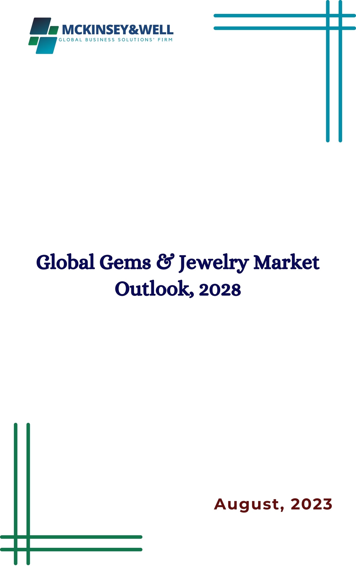 Global Gems & Jewelry Market Outlook, 2028