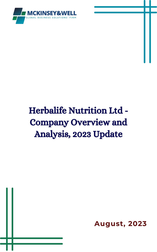 Herbalife Nutrition Ltd - Company Overview and Analysis, 2023 Update