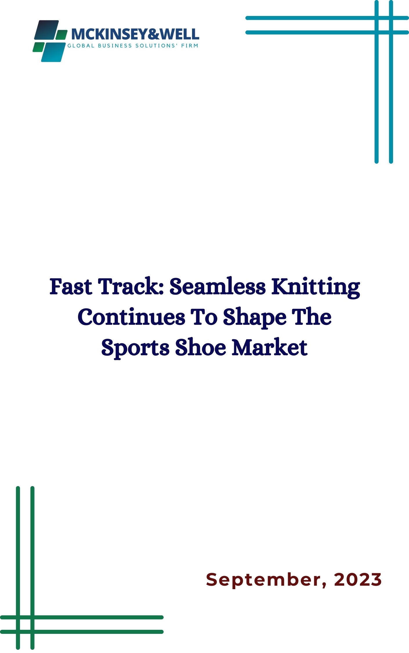 Fast Track: Seamless Knitting Continues To Shape The Sports Shoe Market