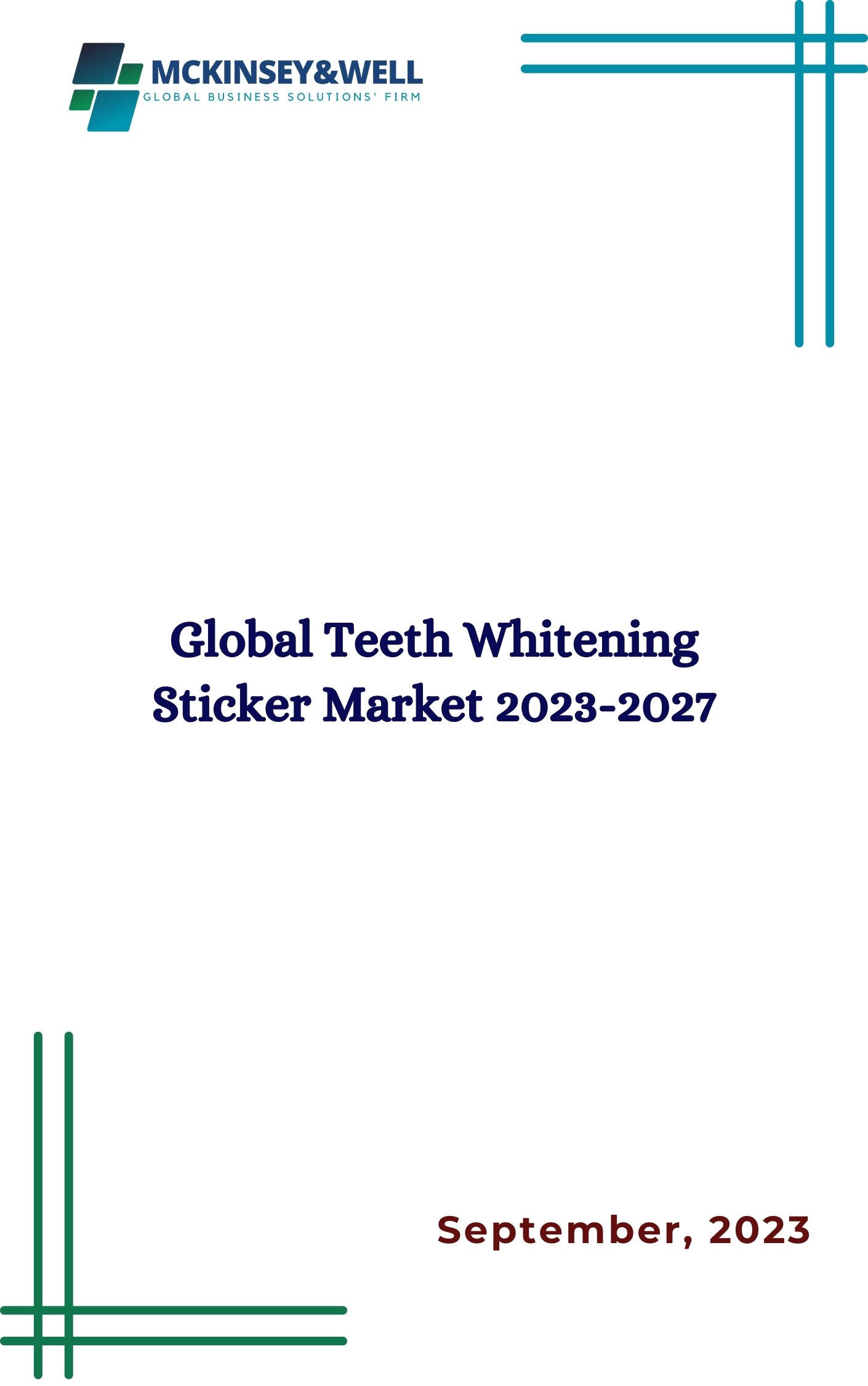 Global Teeth Whitening Sticker Market 2023-2027