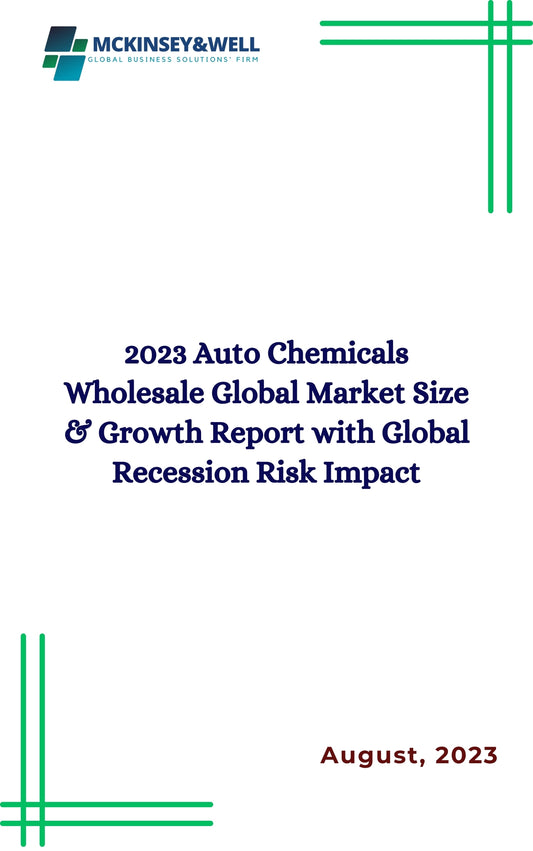 2023 Auto Chemicals Wholesale Global Market Size & Growth Report with Global Recession Risk Impact