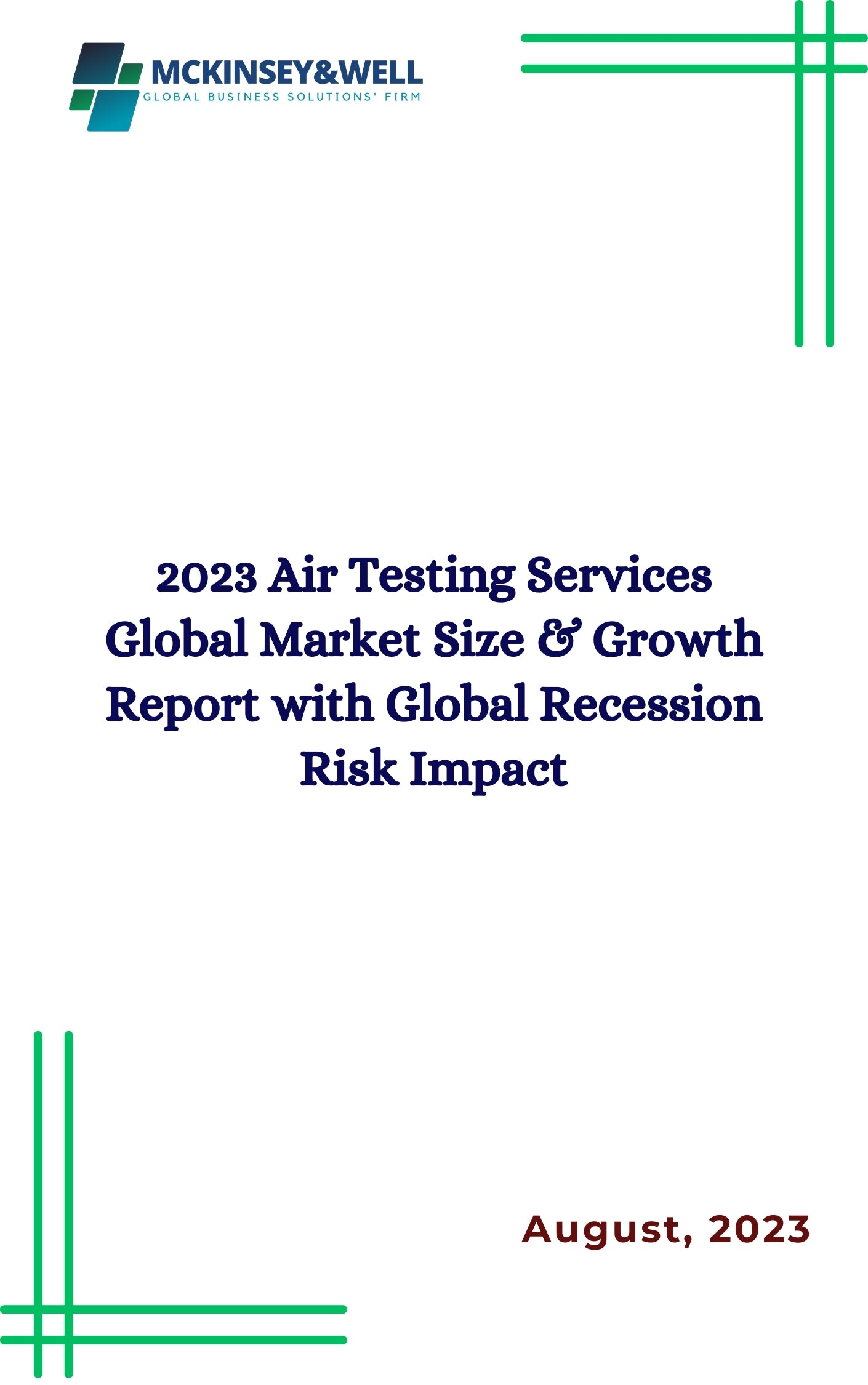 2023 Air Testing Services Global Market Size & Growth Report with Global Recession Risk Impact