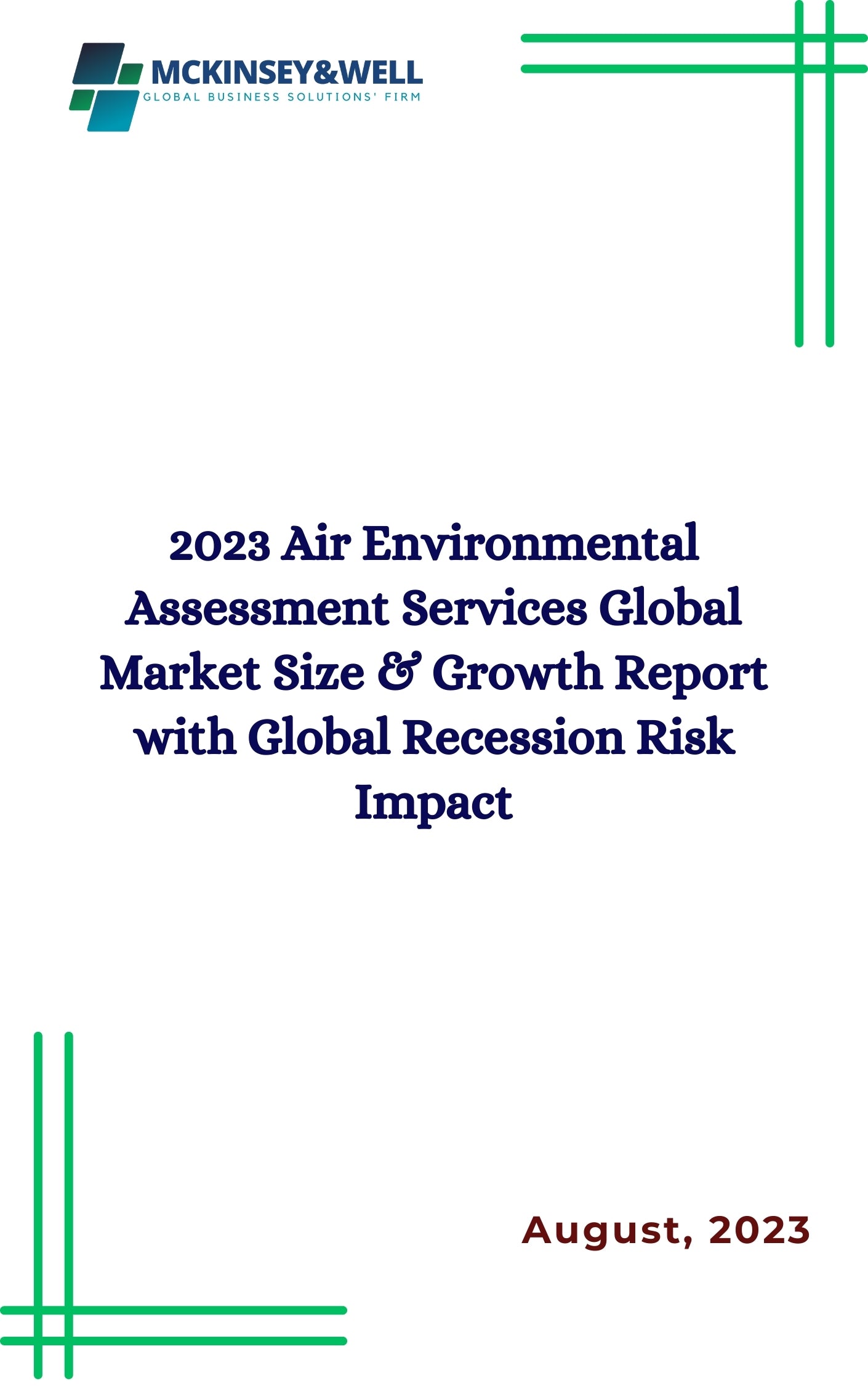 2023 Air Environmental Assessment Services Global Market Size & Growth Report with Global Recession Risk Impact