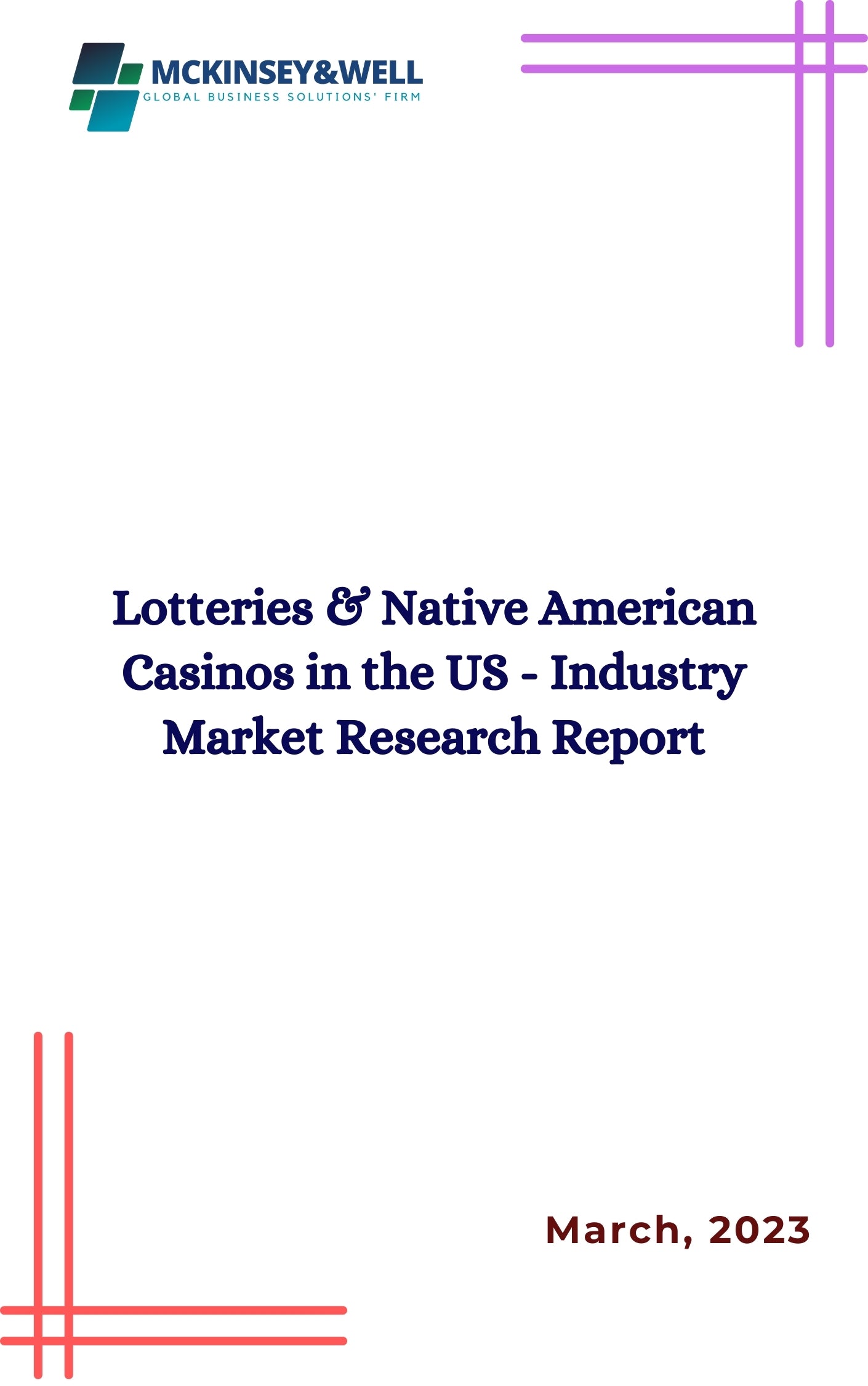 Lotteries & Native American Casinos in the US - Industry Market Research Report