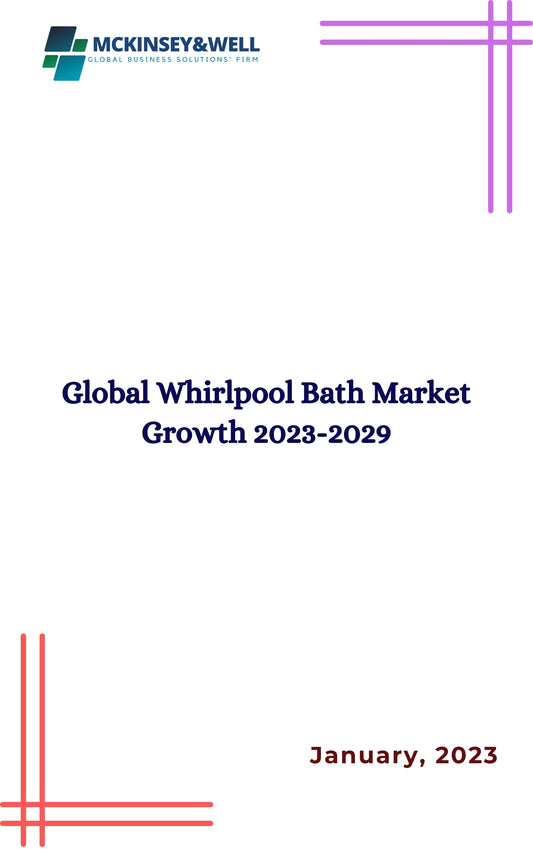 Global Whirlpool Bath Market Growth 2023-2029