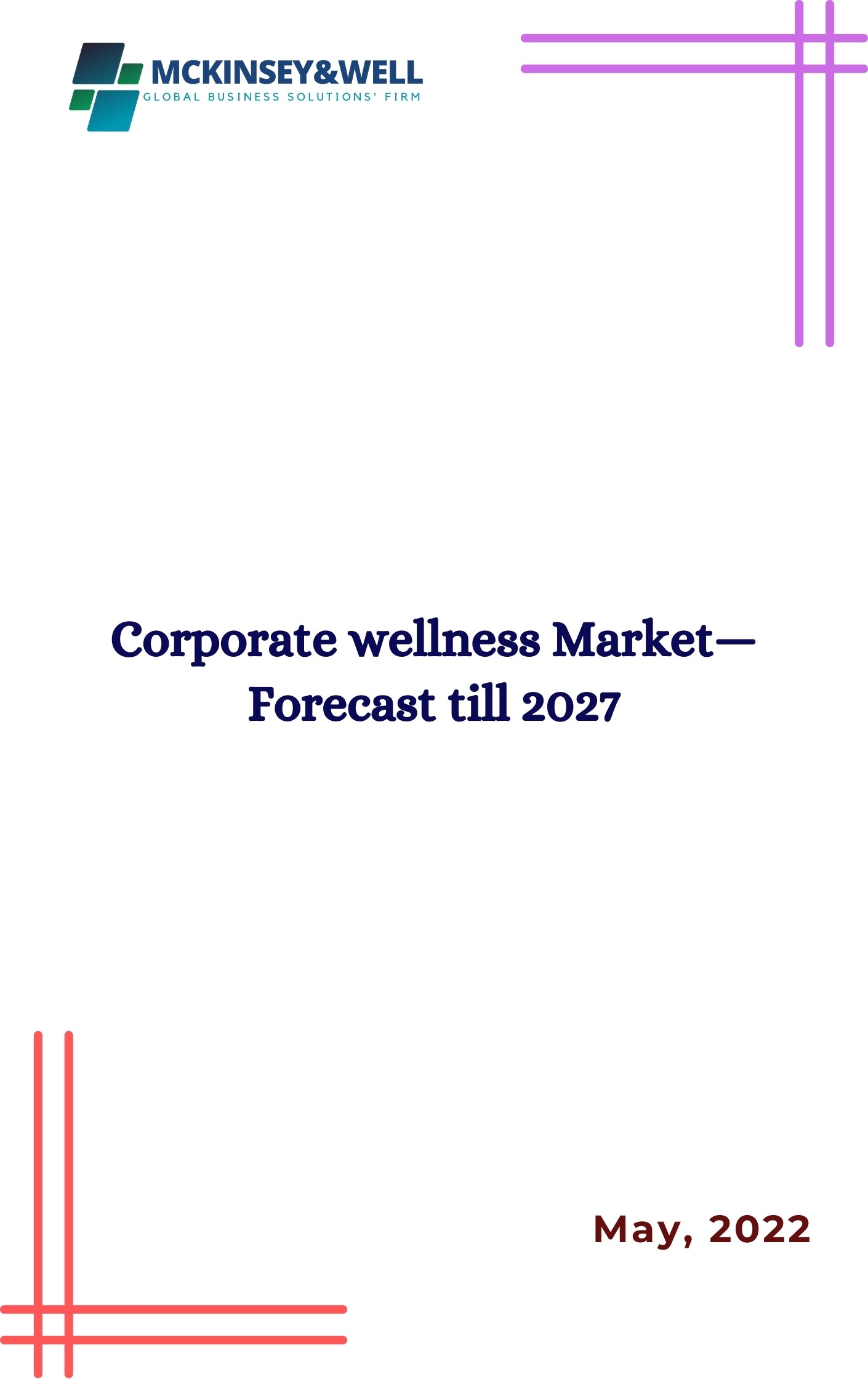 Corporate wellness Market—Forecast till 2027