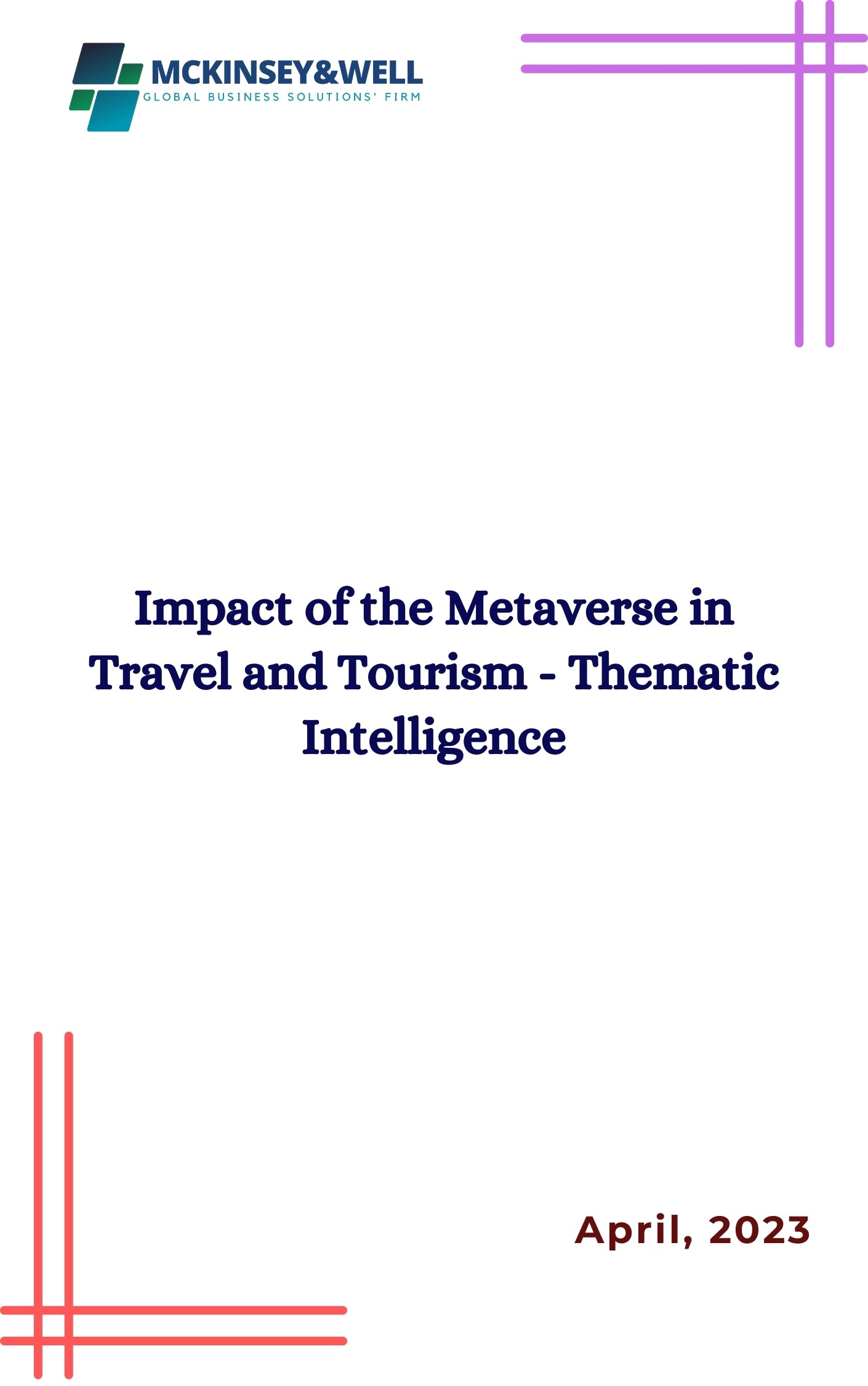 Impact of the Metaverse in Travel and Tourism - Thematic Intelligence