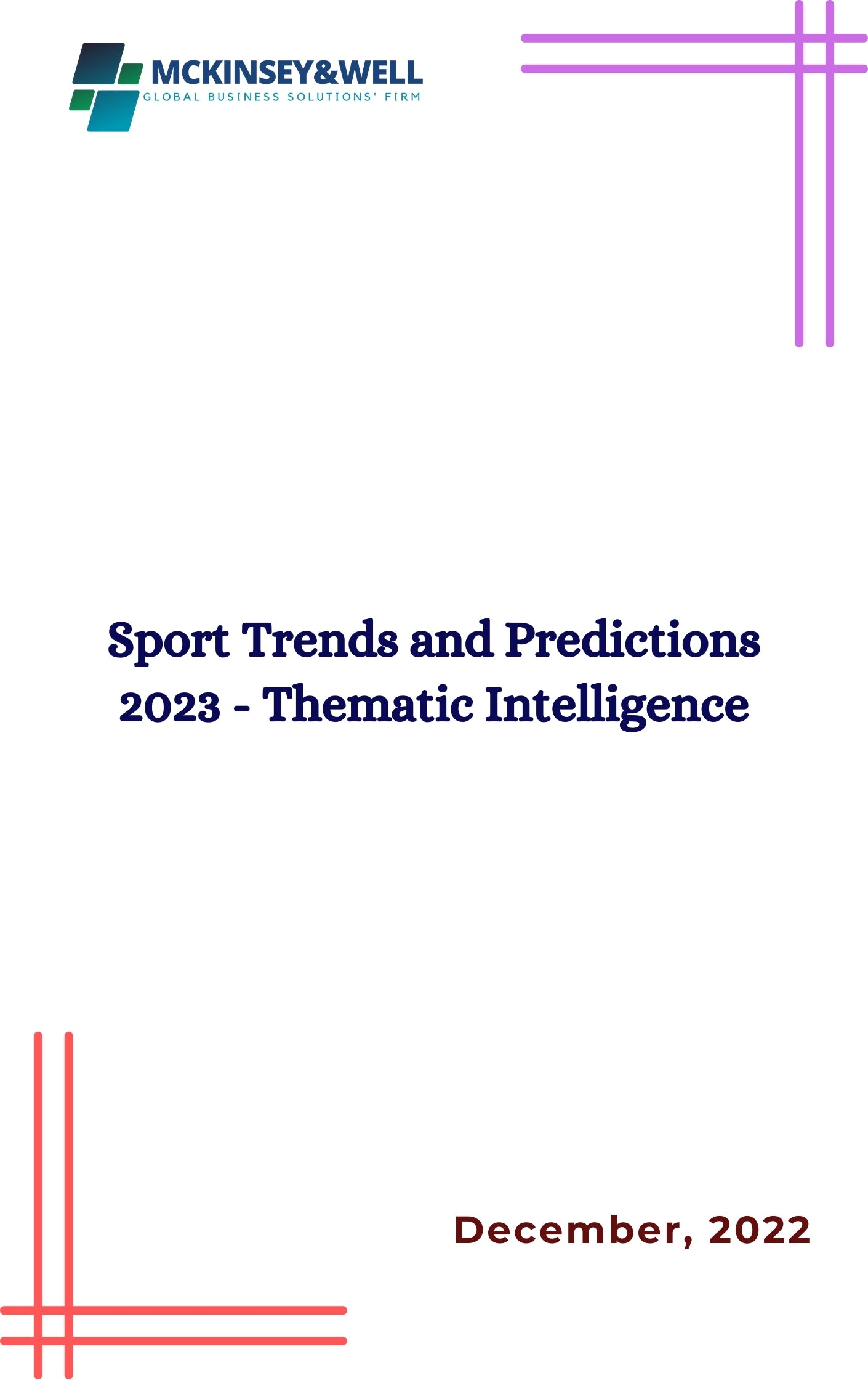 Sport Trends and Predictions 2023 - Thematic Intelligence