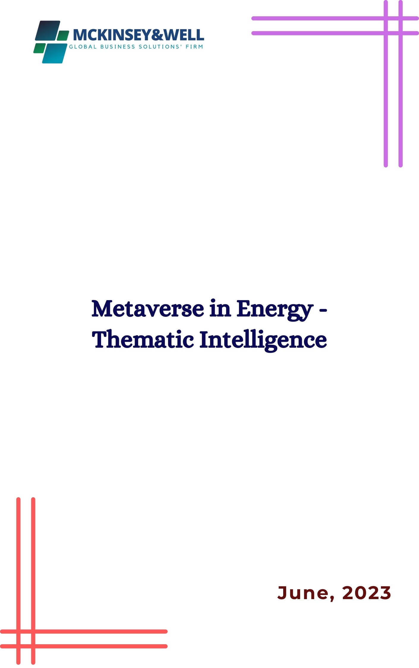 Metaverse in Energy - Thematic Intelligence