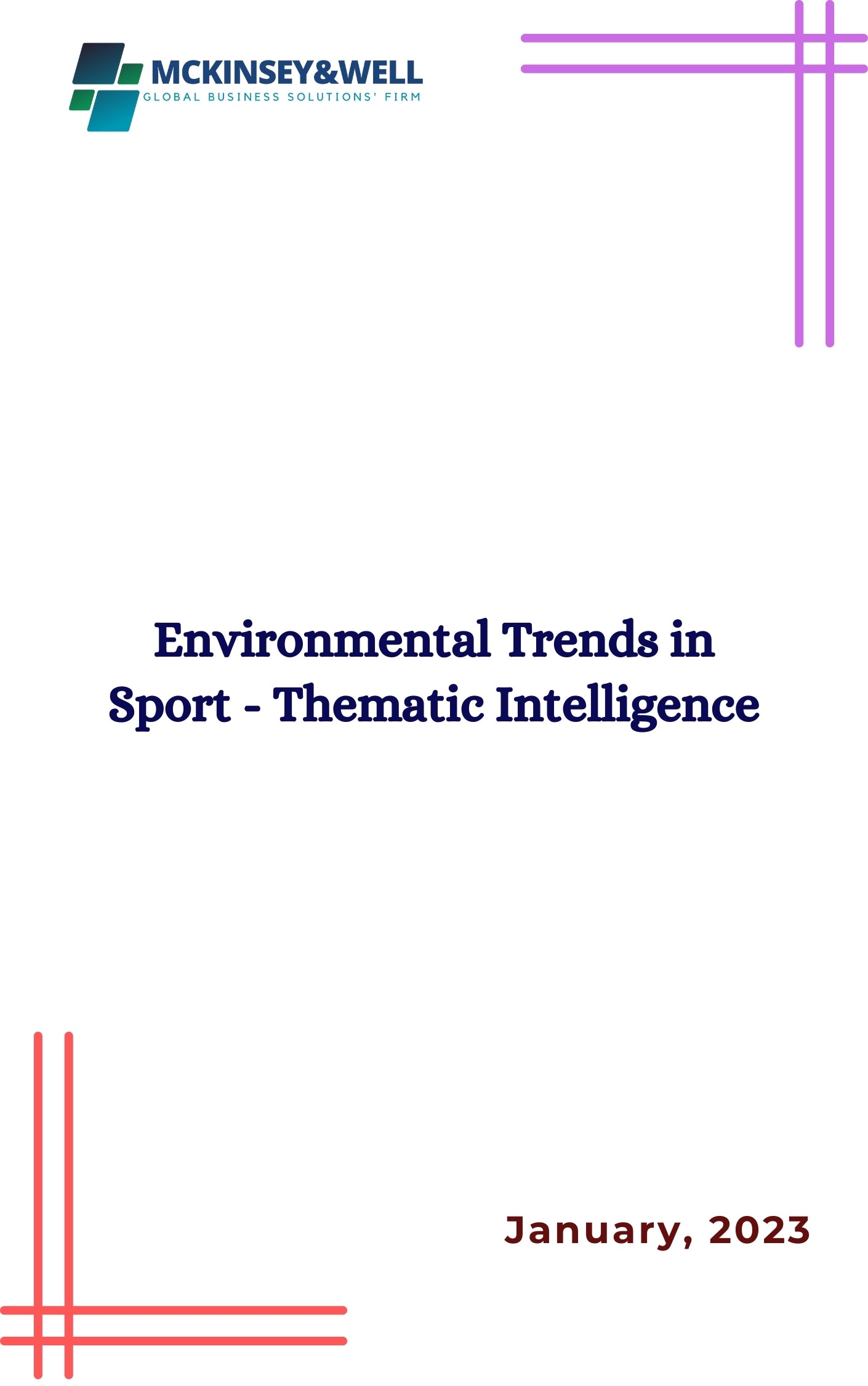 Environmental Trends in Sport - Thematic Intelligence