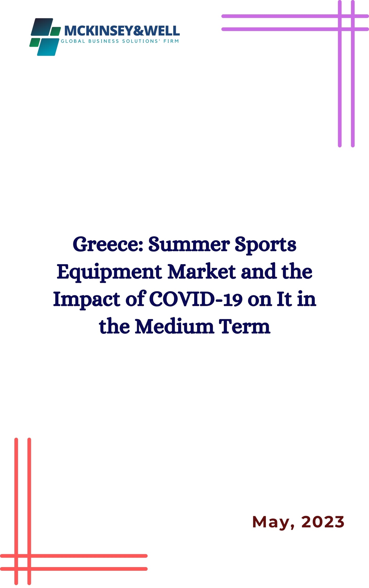 Greece: Summer Sports Equipment Market and the Impact of COVID-19 on It in the Medium Term