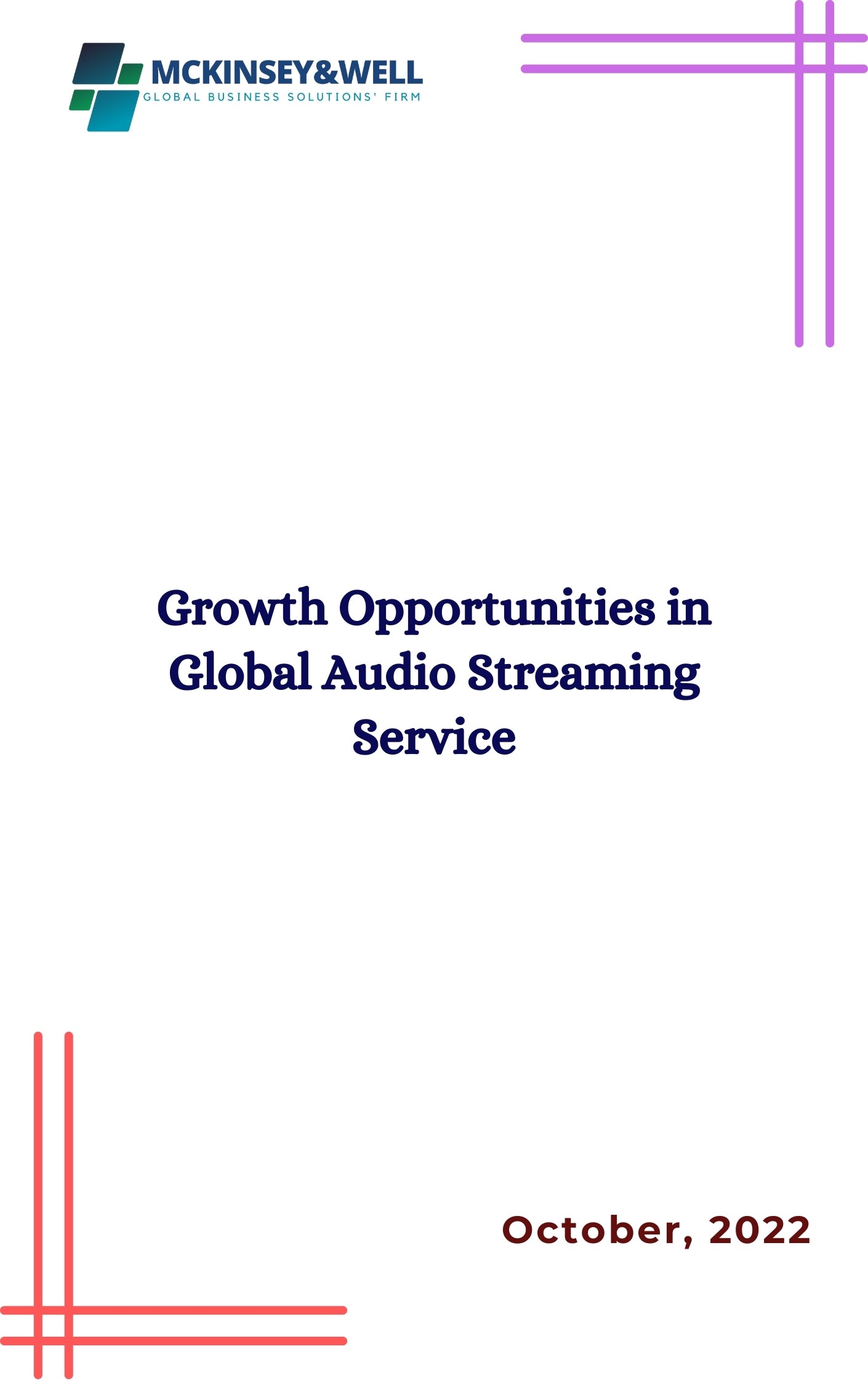 Growth Opportunities in Global Audio Streaming Service