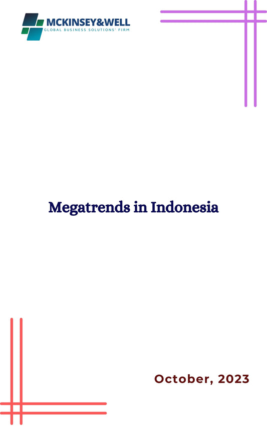 Megatrends in Indonesia