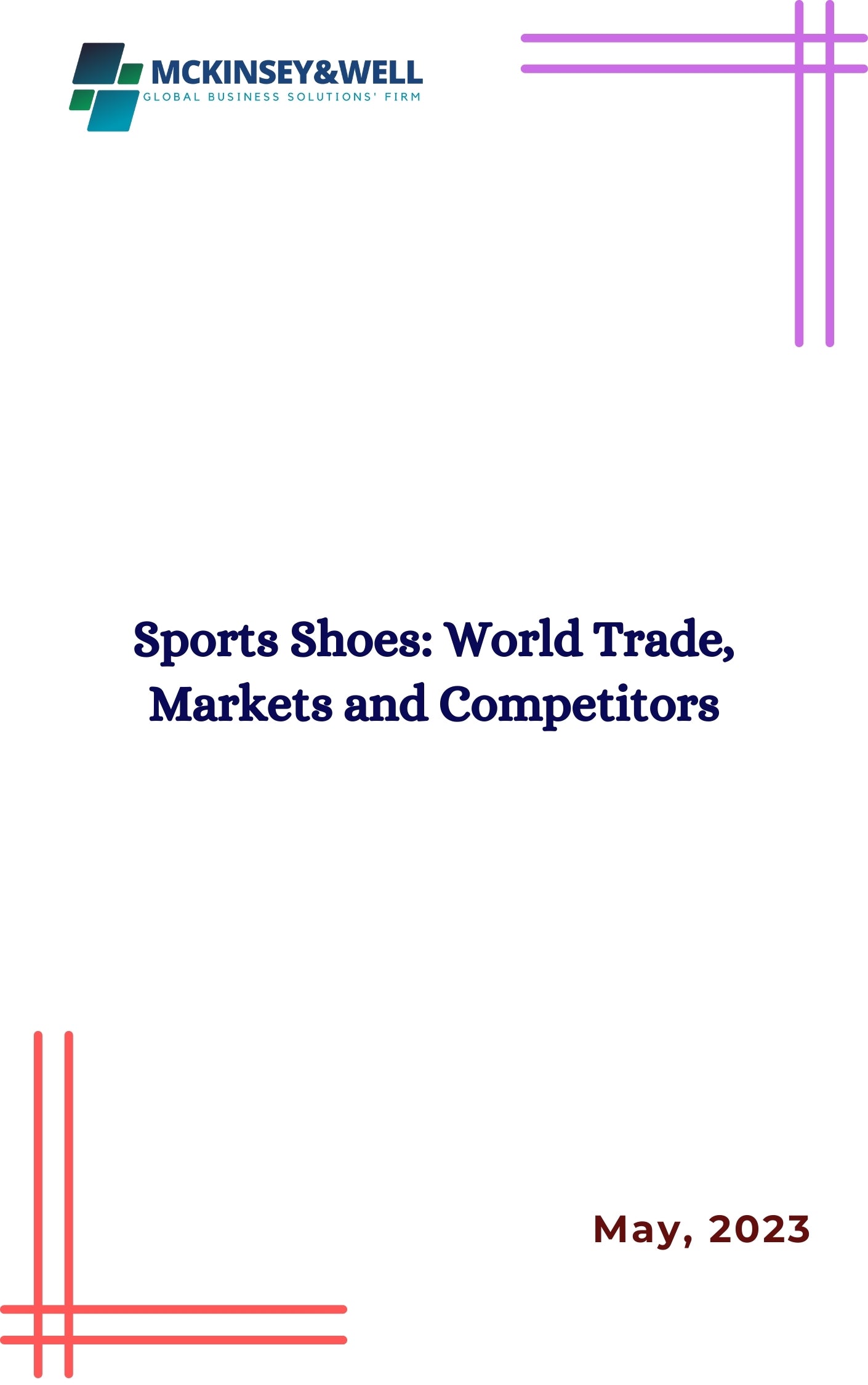 Sports Shoes: World Trade, Markets and Competitors